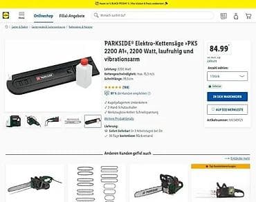 cepaci za drva: Električna lančana testera Parkside - Snaga motora 2000 W, brzo i na lalafo.rs — 8 cepaci za drva: Električna lančana testera Parkside - Snaga motora 2000 W, brzo i — 8