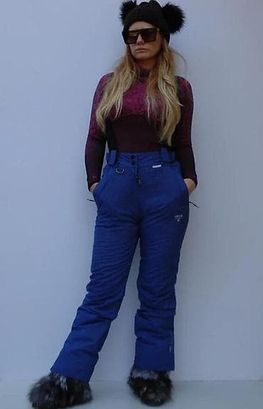 Ski Pants: Ženske ski pantalone sa tregerima – tamnoplave - Visok struk sa at lalafo.rs — 9 Ski Pants: Ženske ski pantalone sa tregerima – tamnoplave - Visok struk sa — 9
