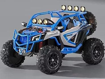 Električni dečiji terenac – 2 sedišta, 4x4 - Robusni off-road dizajn na lalafo.rs Električni dečiji terenac – 2 sedišta, 4x4 - Robusni off-road dizajn