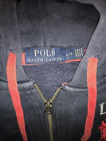 Originql Ralph Lauren duks sa kapuljacom L / XL 100% cotton Ramena na lalafo.rs — 2 Originql Ralph Lauren duks sa kapuljacom L / XL 100% cotton Ramena — 2