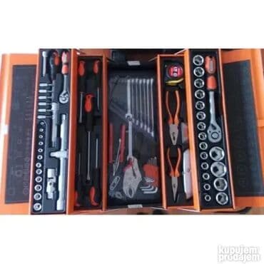 Set Alata u Metalnoj KutijiUključuje: Gedore (različite na lalafo.rs Set Alata u Metalnoj KutijiUključuje: Gedore (različite