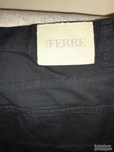 Original GIANFRANCO FERRE letnje pantalone 33 NOVE 100% cotton Made na lalafo.rs Original GIANFRANCO FERRE letnje pantalone 33 NOVE 100% cotton Made