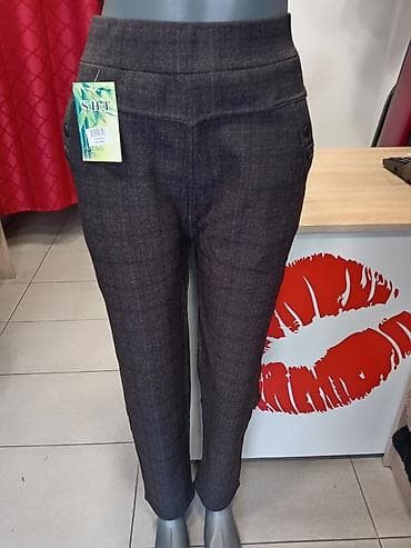 Ženske pantalone futrovane NOVO! pamuk elastin vel od. Xl do 9Xl na lalafo.rs Ženske pantalone futrovane NOVO! pamuk elastin vel od. Xl do 9Xl