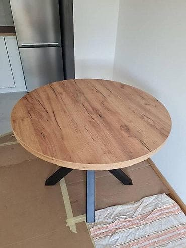 Antique Dining Tables: OKRUGLI TRPEZARIJSKI STO M8 IZRADA PO MERI | Kontakt telefon at lalafo.rs — 1 Antique Dining Tables: OKRUGLI TRPEZARIJSKI STO M8 IZRADA PO MERI | Kontakt telefon — 1