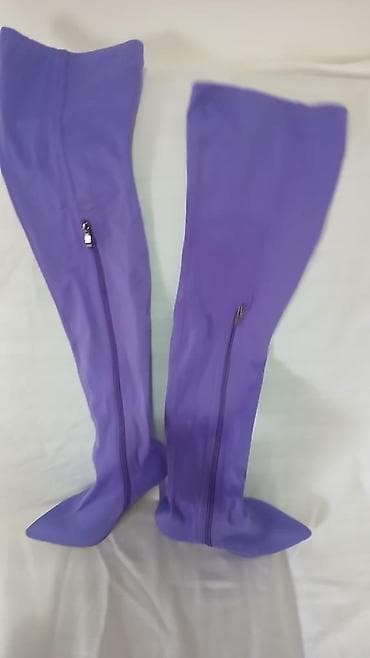 High boots, 39, color - Purple at lalafo.rs — 2 High boots, 39, color - Purple — 2