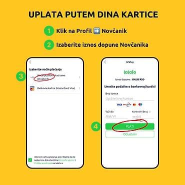 💳DINA kartica je stigla na lalafo!💳 na lalafo.rs 💳DINA kartica je stigla na lalafo!💳