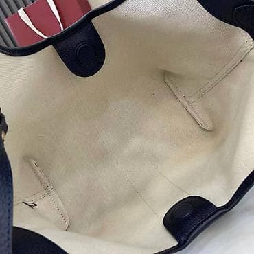 Torbica od teksasa sa monogram printom i GG detaljem - Materijal na lalafo.rs — 2 Torbica od teksasa sa monogram printom i GG detaljem - Materijal — 2