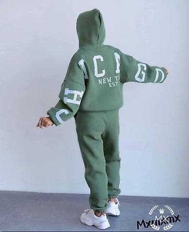 Ženski komplet trenerke “CHICAGO” - Dvodijelni set: dukserica sa na lalafo.rs — 4 Ženski komplet trenerke “CHICAGO” - Dvodijelni set: dukserica sa — 4