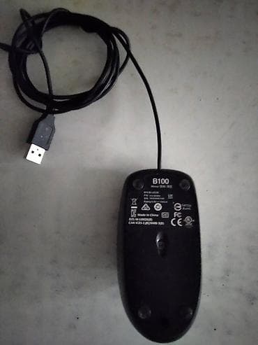 Miš žični model:B100 ocuvan i ispravan,cena za kom na lalafo.rs — 4 Miš žični model:B100 ocuvan i ispravan,cena za kom — 4