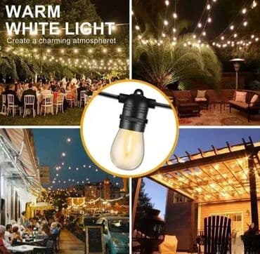 Solarne Baštenske Lampe 10m sa Odvojenim Panelom Osvetlite svoju baštu at lalafo.rs — 1 Solarne Baštenske Lampe 10m sa Odvojenim Panelom Osvetlite svoju baštu — 1