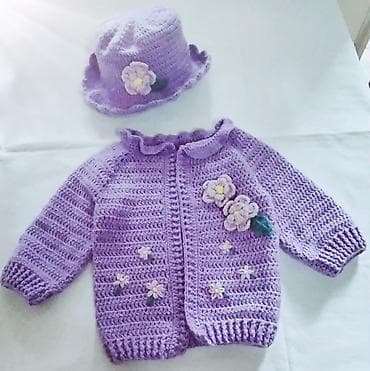 Ručno heklani dečji kompleti i džemperi - Unikatni modeli za bebe i na lalafo.rs — 1 Ručno heklani dečji kompleti i džemperi - Unikatni modeli za bebe i — 1