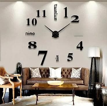 3D dekorativni samolepljivi sat – Model 3 3D samolepljivi satovi su na lalafo.rs — 4 3D dekorativni samolepljivi sat – Model 3 3D samolepljivi satovi su — 4