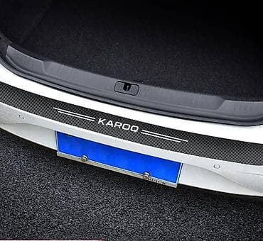 Transport: Stiker za branik automobila - karbon crveni KAROQ (ŠKODA) Stiker za at lalafo.rs — 10 Transport: Stiker za branik automobila - karbon crveni KAROQ (ŠKODA) Stiker za — 10