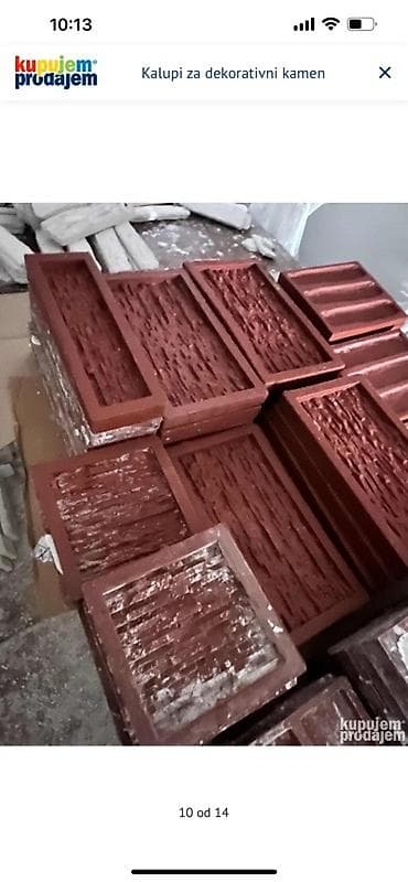 Kalupi za dekorativni kamen – set profesionalnih silikon/guma kalupa na lalafo.rs — 2 Kalupi za dekorativni kamen – set profesionalnih silikon/guma kalupa — 2