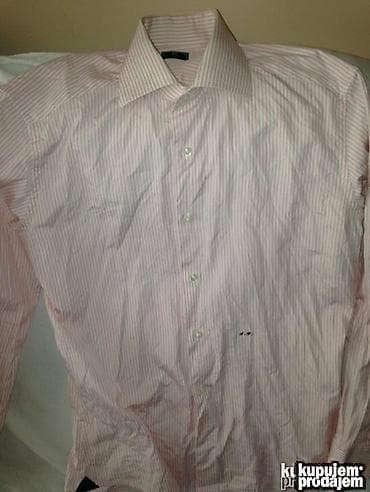 Original De Luca sartoria kosulja M Materijal u rangu Canali Brioni at lalafo.rs — 5 Original De Luca sartoria kosulja M Materijal u rangu Canali Brioni — 5