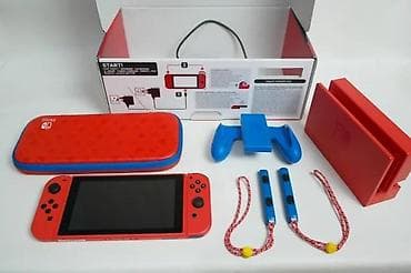 U ponudi Nintendo Switch V2 Mario Limited Edition model. Konzola je na lalafo.rs U ponudi Nintendo Switch V2 Mario Limited Edition model. Konzola je