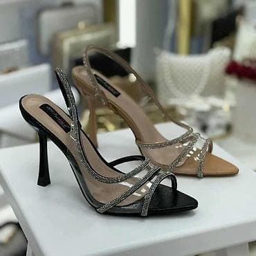Elegantne ženske sandale na štiklu - Model: otvoreni prsti, slingback na lalafo.rs — 1 Elegantne ženske sandale na štiklu - Model: otvoreni prsti, slingback — 1