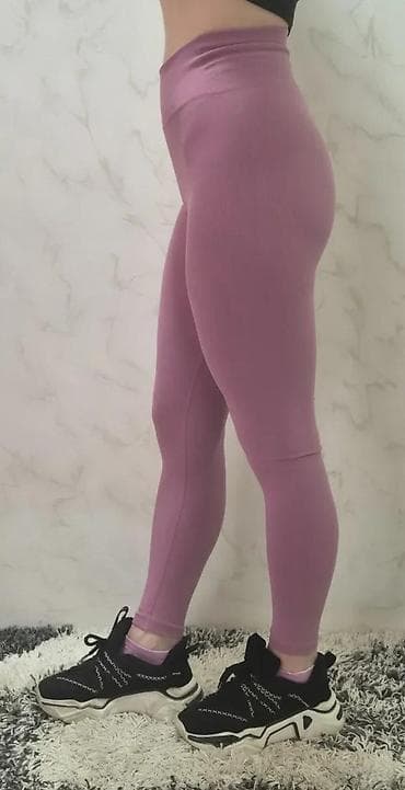 Leggings, Bike shorts: Bešavne sportske helanke – visok struk, boja: ljubičasto/roza. - at lalafo.rs — 10 Leggings, Bike shorts: Bešavne sportske helanke – visok struk, boja: ljubičasto/roza. - — 10