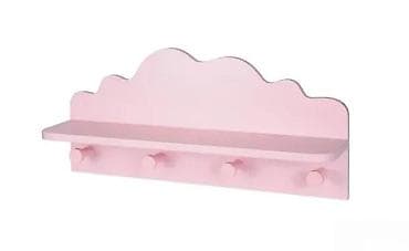 Kids' furniture: Zidna polica sa kukicama – „oblaci“ - Dekorativna polica za dečiju at lalafo.rs — 4 Kids' furniture: Zidna polica sa kukicama – „oblaci“ - Dekorativna polica za dečiju — 4