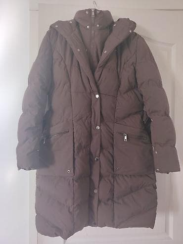 Ženska zimska jakna/parka, braon boje, dužina do iznad kolena. - na lalafo.rs — 2 Ženska zimska jakna/parka, braon boje, dužina do iznad kolena. - — 2