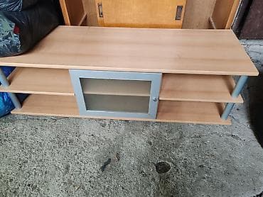 TV/Hi-Fi komoda od iverice u dekoru svetlog drveta, sa modernim na lalafo.rs — 1 TV/Hi-Fi komoda od iverice u dekoru svetlog drveta, sa modernim — 1