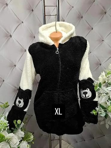 Ženska Teddy plišana dukserica sa kapuljačom i rajsferšlus om na lalafo.rs Ženska Teddy plišana dukserica sa kapuljačom i rajsferšlus om