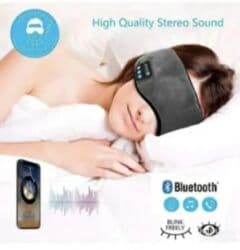 Bluetooth muzička maska za spavanje – stereo slušalice u mekoj traci na lalafo.rs Bluetooth muzička maska za spavanje – stereo slušalice u mekoj traci