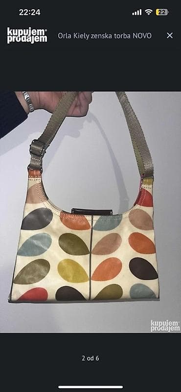 Orla Kiely ženska torba NOVO - Model sa kratkom ručkom za rame/ručno na lalafo.rs — 2 Orla Kiely ženska torba NOVO - Model sa kratkom ručkom za rame/ručno — 2