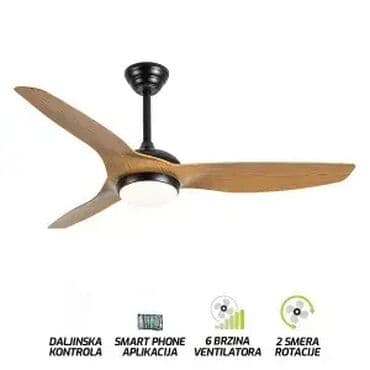 Plafonski ventilatori: 2 smera rotacije Jačina svetla: Max. 18WIzvor svetla: Integrisani na lalafo.rs — 2 Plafonski ventilatori: 2 smera rotacije Jačina svetla: Max. 18WIzvor svetla: Integrisani — 2