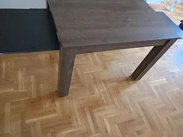 Trpezarijski Sto 4 Materijal: Univer debljine 18mm u dekoru bronzani na lalafo.rs — 2 Trpezarijski Sto 4 Materijal: Univer debljine 18mm u dekoru bronzani — 2