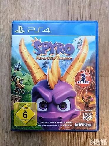 Prodajem original igricu za Sony Playstation 4 konzolu - Spyro at lalafo.rs Prodajem original igricu za Sony Playstation 4 konzolu - Spyro