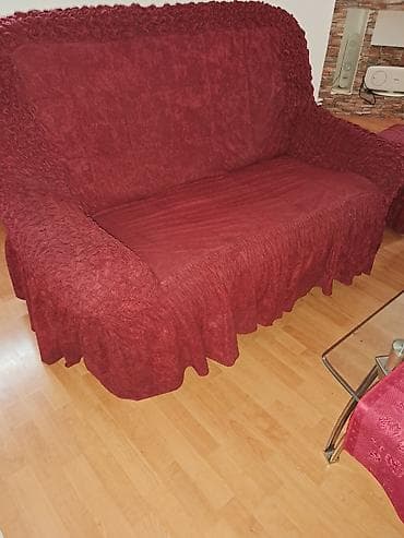 Set presvlaka za garnituru – bordo crvena - Komplet elastičnih na lalafo.rs — 5 Set presvlaka za garnituru – bordo crvena - Komplet elastičnih — 5