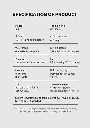 Novo - SK7 Plus Smart Watch ECG+BT Pozivi Boja sata: Crna sa na lalafo.rs — 8 Novo - SK7 Plus Smart Watch ECG+BT Pozivi Boja sata: Crna sa — 8