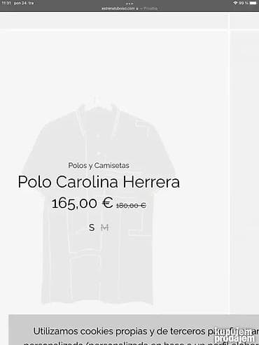 Original CAROLINA HERRERA kosulja XL PRAKTICNO NOVA 100% extra fine na lalafo.rs — 4 Original CAROLINA HERRERA kosulja XL PRAKTICNO NOVA 100% extra fine — 4