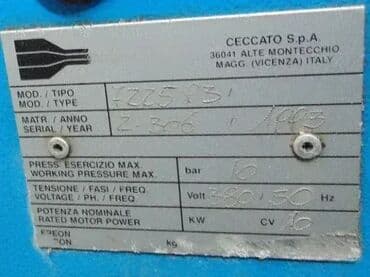 Kompresori za vazduh: Kompresor Ceccato 2420-19 Vijačni kompresor za vazduh Specifikacije na lalafo.rs — 3 Kompresori za vazduh: Kompresor Ceccato 2420-19 Vijačni kompresor za vazduh Specifikacije — 3