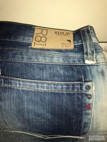 Original Replay farmerice 36 100% cotton Polustruk 50cm, duzina 110cm na lalafo.rs Original Replay farmerice 36 100% cotton Polustruk 50cm, duzina 110cm