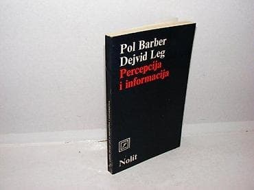 Percepcija i informacija barber leg nolit 1979 stanje vrlo dobro na lalafo.rs Percepcija i informacija barber leg nolit 1979 stanje vrlo dobro