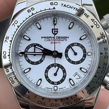 PAGANI DESIGN PD-1727 Sport- Beli/Panda-Rolex DaytonaHomage Potpuno na lalafo.rs — 4 PAGANI DESIGN PD-1727 Sport- Beli/Panda-Rolex DaytonaHomage Potpuno — 4
