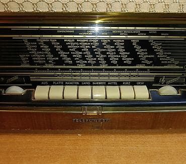 Antiques: Telefunken Concertino 6 – lampaski stolni radio (Wechselstrom-Super) at lalafo.rs — 2 Antiques: Telefunken Concertino 6 – lampaski stolni radio (Wechselstrom-Super) — 2