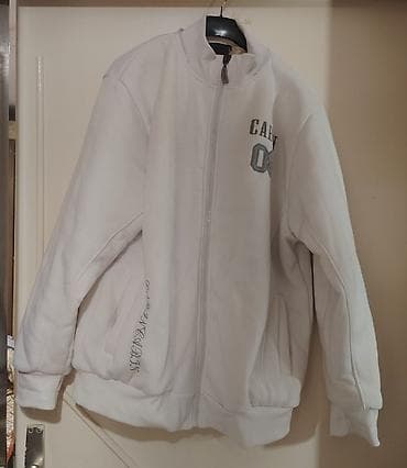 Bela jakna sa rajsferšlusom i mekanom postavom - Topla, bela jakna sa at lalafo.rs — 2 Bela jakna sa rajsferšlusom i mekanom postavom - Topla, bela jakna sa — 2