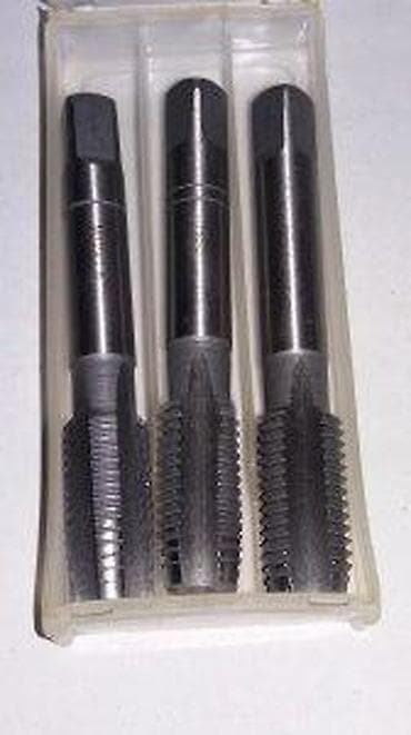 za svaki dan: Set metrika (navojni ureznici) EURO TOOLS – HSS DIN serija - Tip at lalafo.rs — 2 za svaki dan: Set metrika (navojni ureznici) EURO TOOLS – HSS DIN serija - Tip — 2