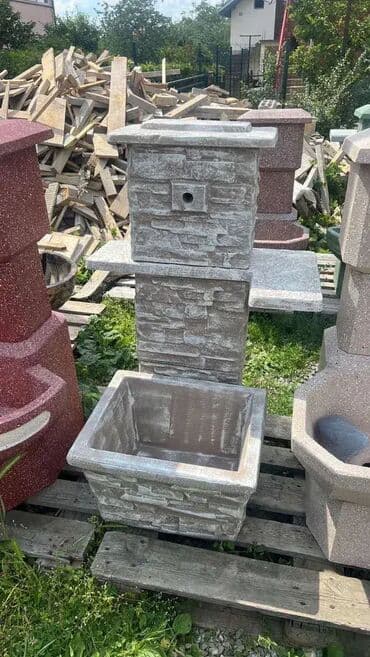 Garden Fountains: Betonske Česme - Kamen Imitacija, Štampani Beton (NOVO) 🌊🪶 at lalafo.rs — 4 Garden Fountains: Betonske Česme - Kamen Imitacija, Štampani Beton (NOVO) 🌊🪶 — 4