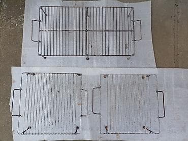 Tri rešetke za roštilj sa slika,dve dimenzije 40 cm x 40 cm,jedna 67 at lalafo.rs Tri rešetke za roštilj sa slika,dve dimenzije 40 cm x 40 cm,jedna 67