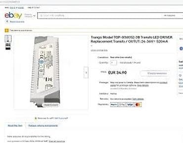 Electrical Materials: LED drajver Trango TGP-045060-38V (SELV) - Tip: konstantni napon za at lalafo.rs — 8 Electrical Materials: LED drajver Trango TGP-045060-38V (SELV) - Tip: konstantni napon za — 8