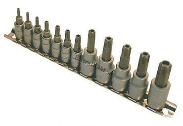 Electric Power Tools: Set Torx SECURITY muški sa rupicom, T8-T55, 1/4" i 3/8", 12 kom Set at lalafo.rs — 6 Electric Power Tools: Set Torx SECURITY muški sa rupicom, T8-T55, 1/4" i 3/8", 12 kom Set — 6