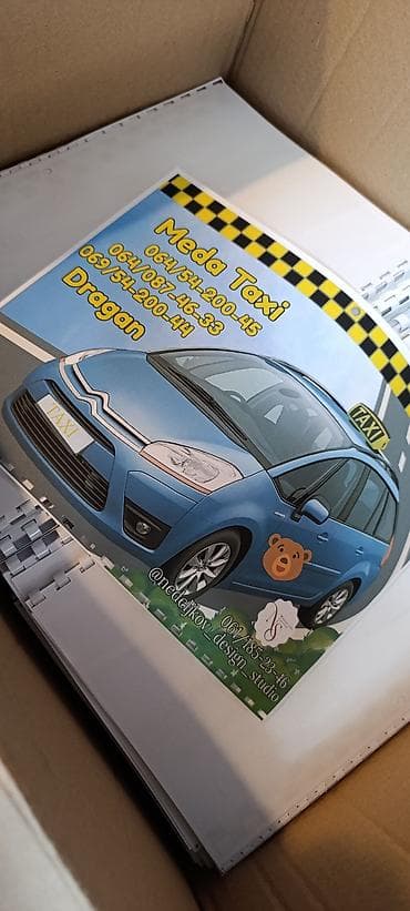 Zidni kalendar za 2026. godinu – Meda Taxi motiv - Formát: zidni na lalafo.rs — 3 Zidni kalendar za 2026. godinu – Meda Taxi motiv - Formát: zidni — 3