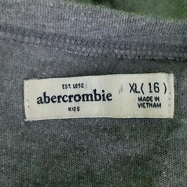 Majica abercrombie&fitch, vel. Xl/16 god. Marka na lalafo.rs — 7 Majica abercrombie&fitch, vel. Xl/16 god. Marka — 7