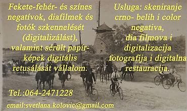 Usluga: skeniranje crno- belih i color negativa, dia filmova i at lalafo.rs Usluga: skeniranje crno- belih i color negativa, dia filmova i
