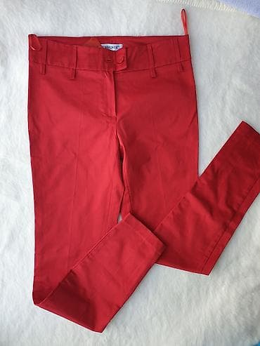 Potpuno nove crvene pantalone sa etiketom,fenomenalne,br. 38 na lalafo.rs — 3 Potpuno nove crvene pantalone sa etiketom,fenomenalne,br. 38 — 3