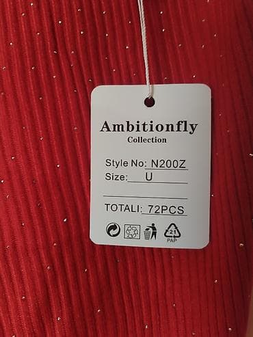 Crveni ženski džemper Ambitionfly Collection - Model: usko rebrasti na lalafo.rs — 5 Crveni ženski džemper Ambitionfly Collection - Model: usko rebrasti — 5